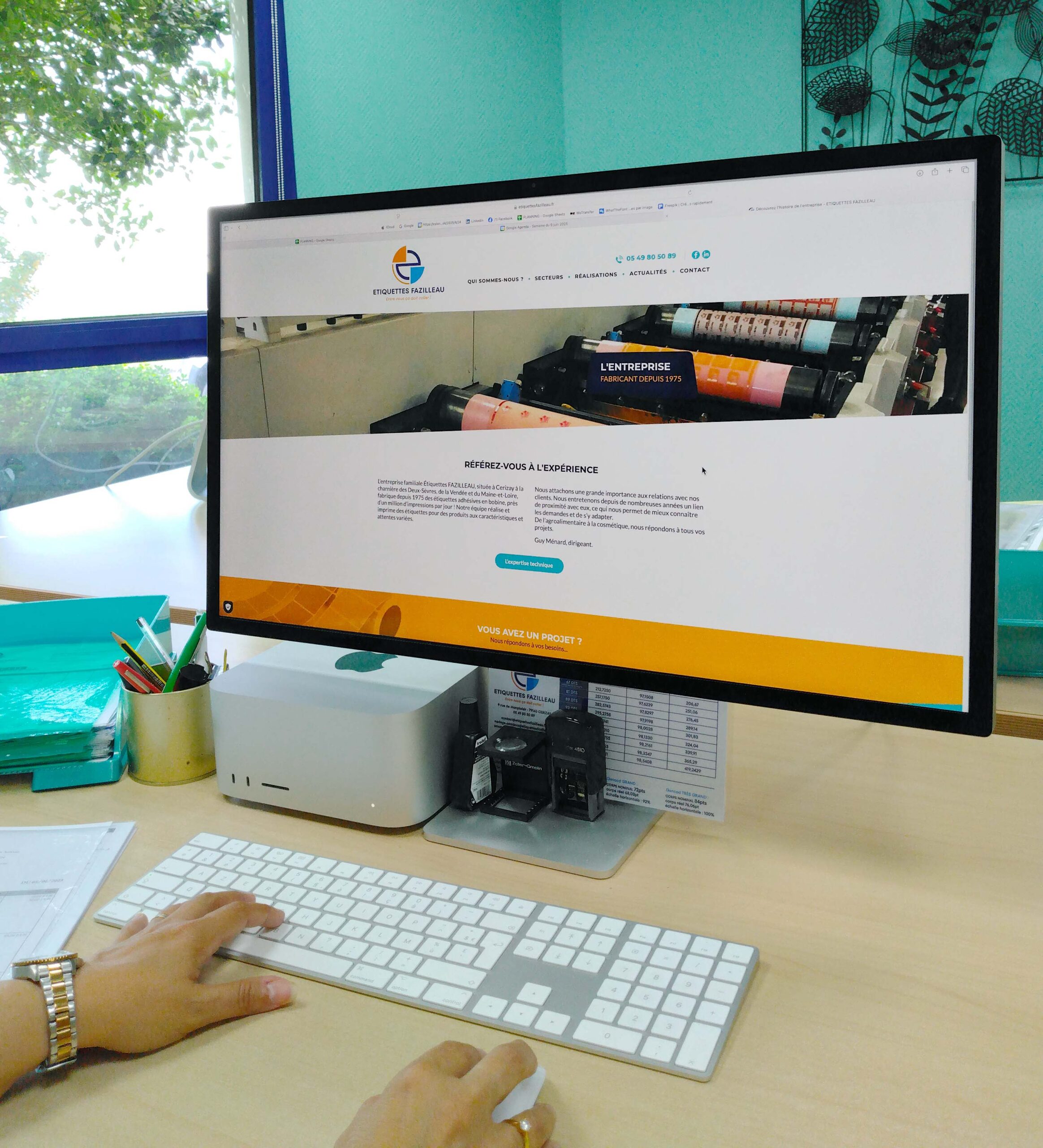 STUDIO DE CRÉATION ETIQUETTES FAZILLEAU - PAO publication assistée par ordinateur